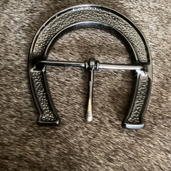 Rhinestone Horseshoe Belt Buckle